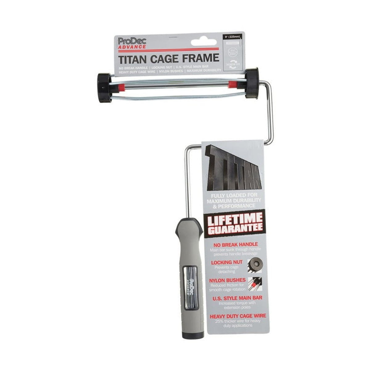 ProDec Advance Titan No Break 9 inch roller frame