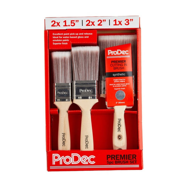 ProDec Corinthian 5 piece paint brush set