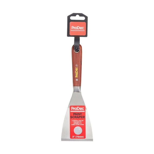 ProDec 3" paint scraper with rosewood handle