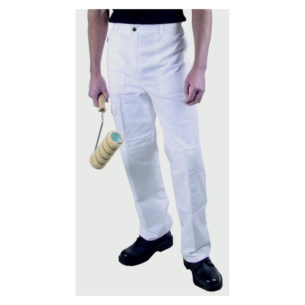 ProDec white painters trousers size 34 inch