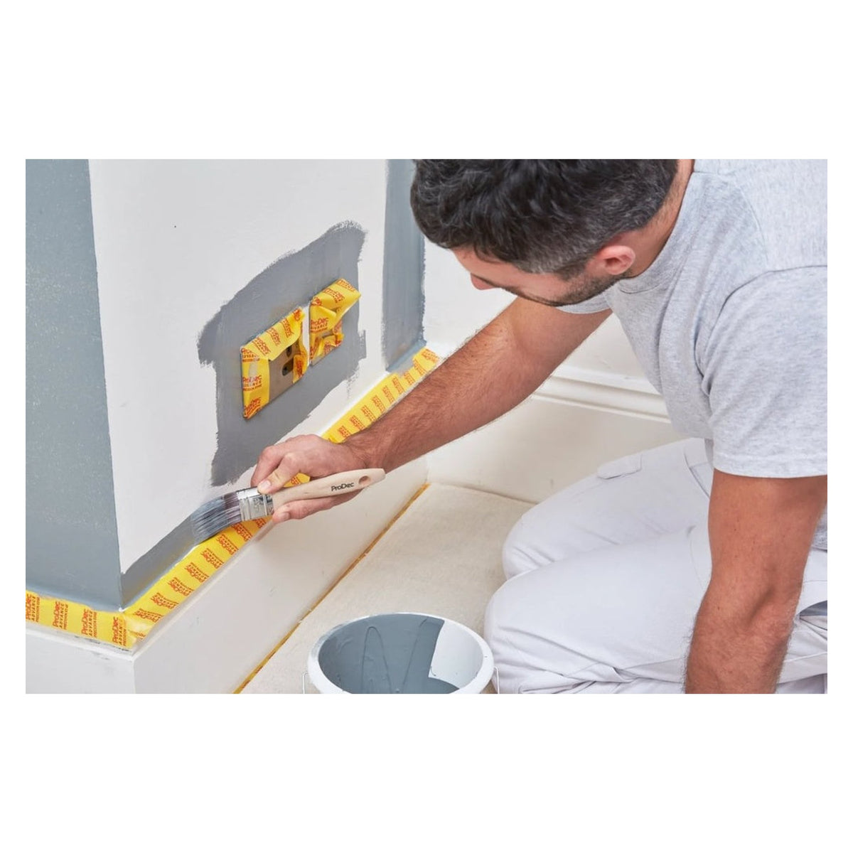 ProDec Premier 2 inch synthetic paintbrush, view 2