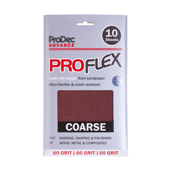 Proflex Sanding Sheet Coarse - Coarse Pack 10