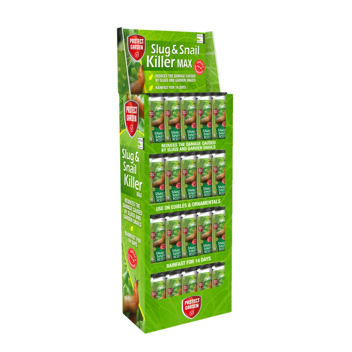 Protect Garden Slug and Snail Killer 800g display unit of 80