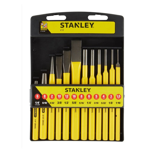 Punch And Chisel Kit - 12 Piece