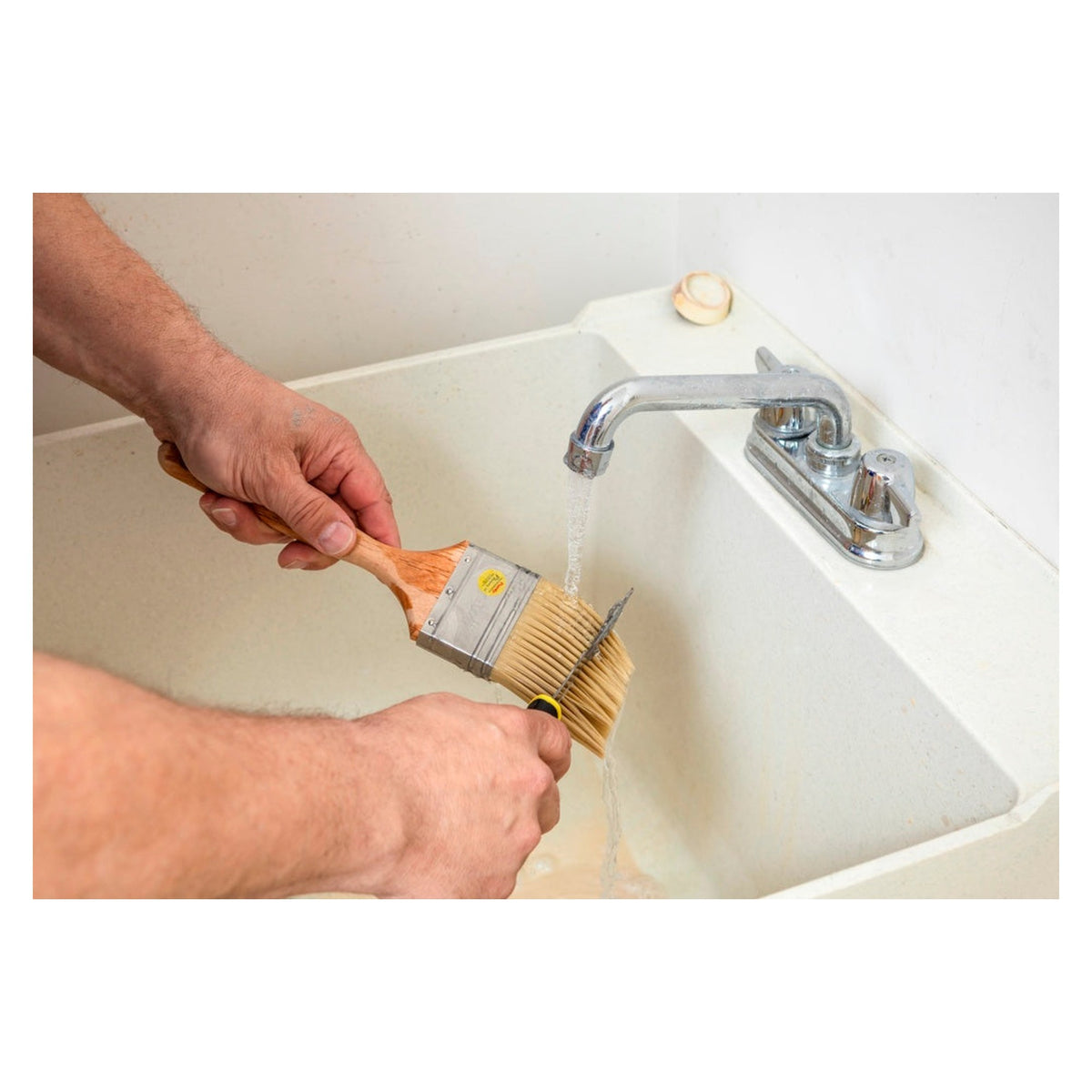Purdy brush and roller cleaner with stainless steel blade, view 2