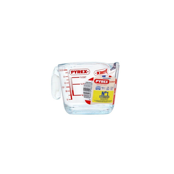 Pyrex Classic 0.25L glass measuring jug