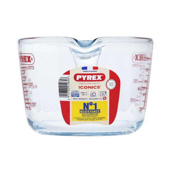 Pyrex Classic 1L glass measuring jug