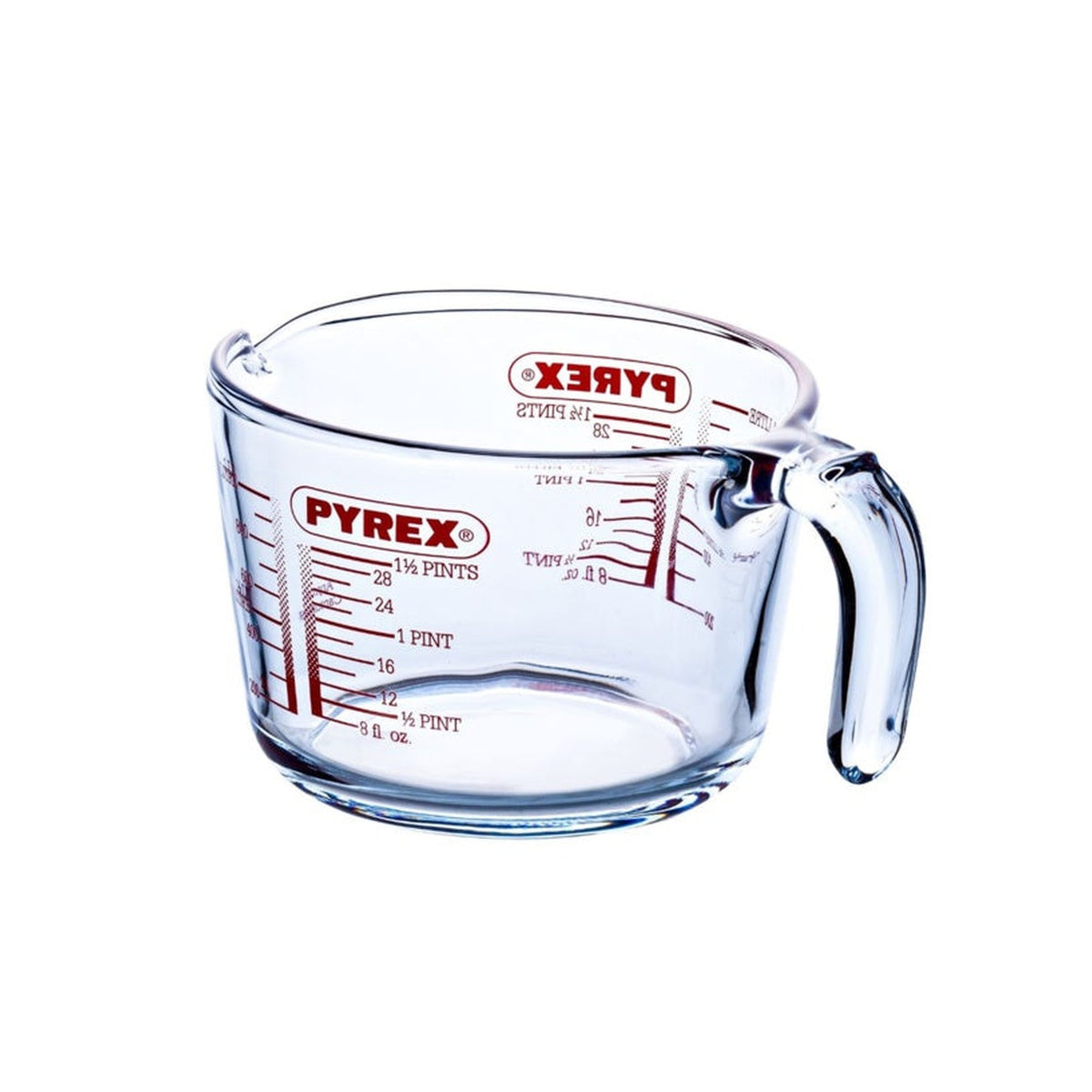 Pyrex Classic 1L glass measuring jug, view 2