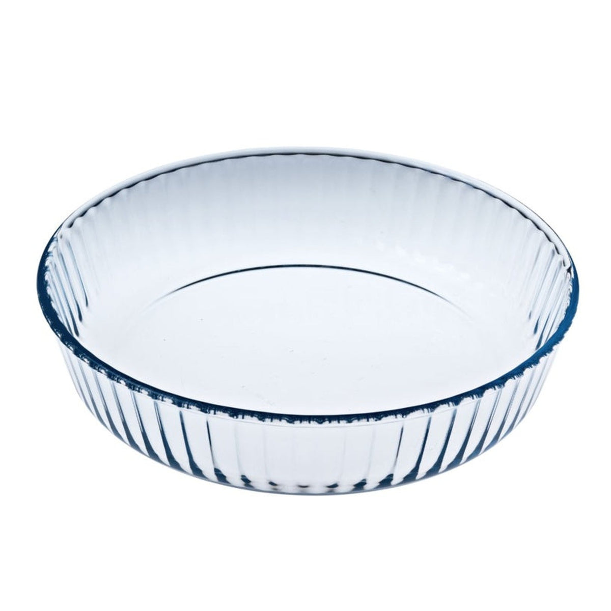 Pyrex Cook & Enjoy 26cm fluted glass flan dish, view 2