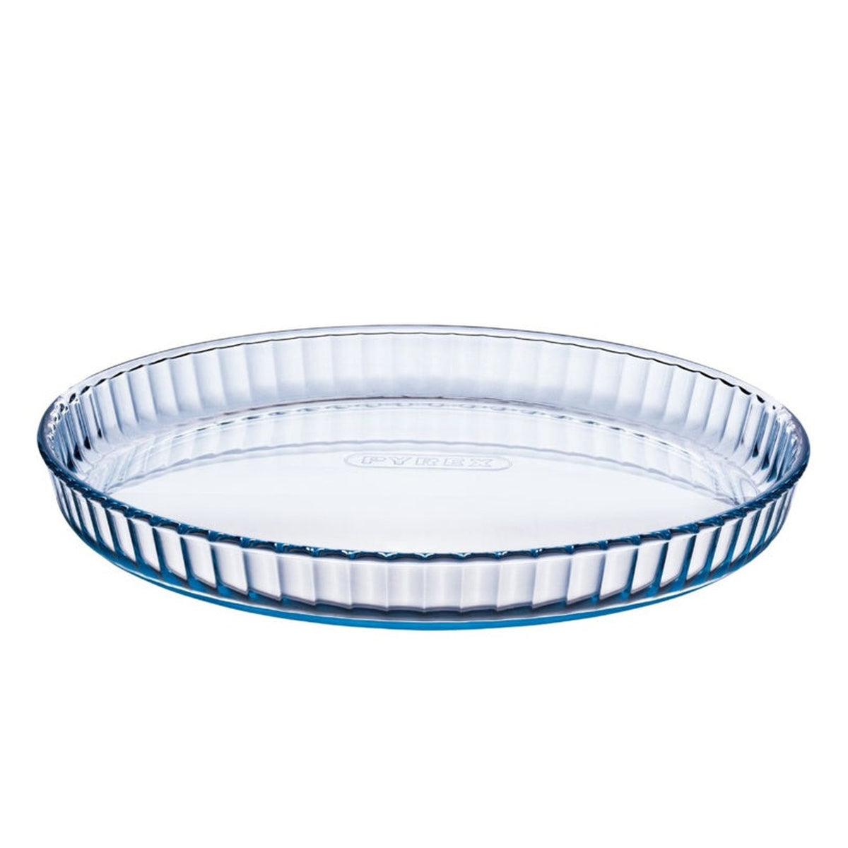 Pyrex Iconics 27cm glass flan dish, view 2