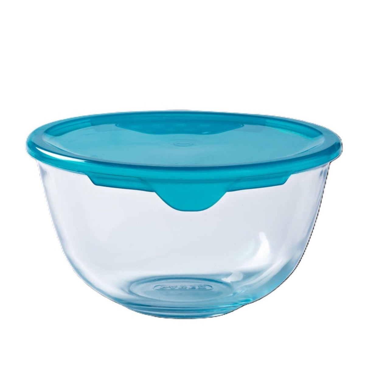 Pyrex Prep & Store 0.5L glass bowl with plastic lid, view 2