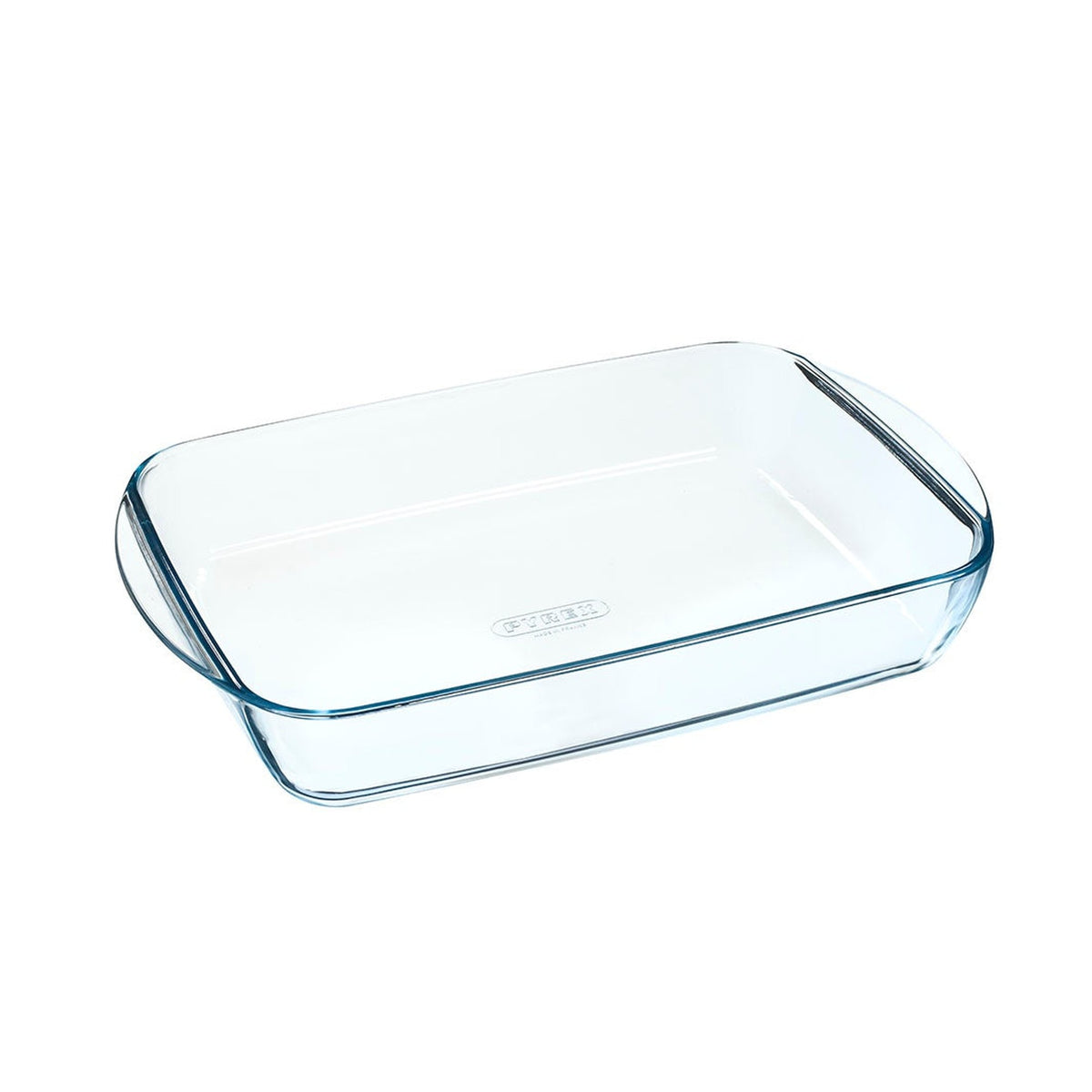 Pyrex 35 x 23cm rectangular glass roaster, view 2