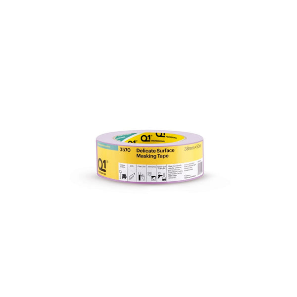 Q1 delicate surface masking tape 38mm x 50m