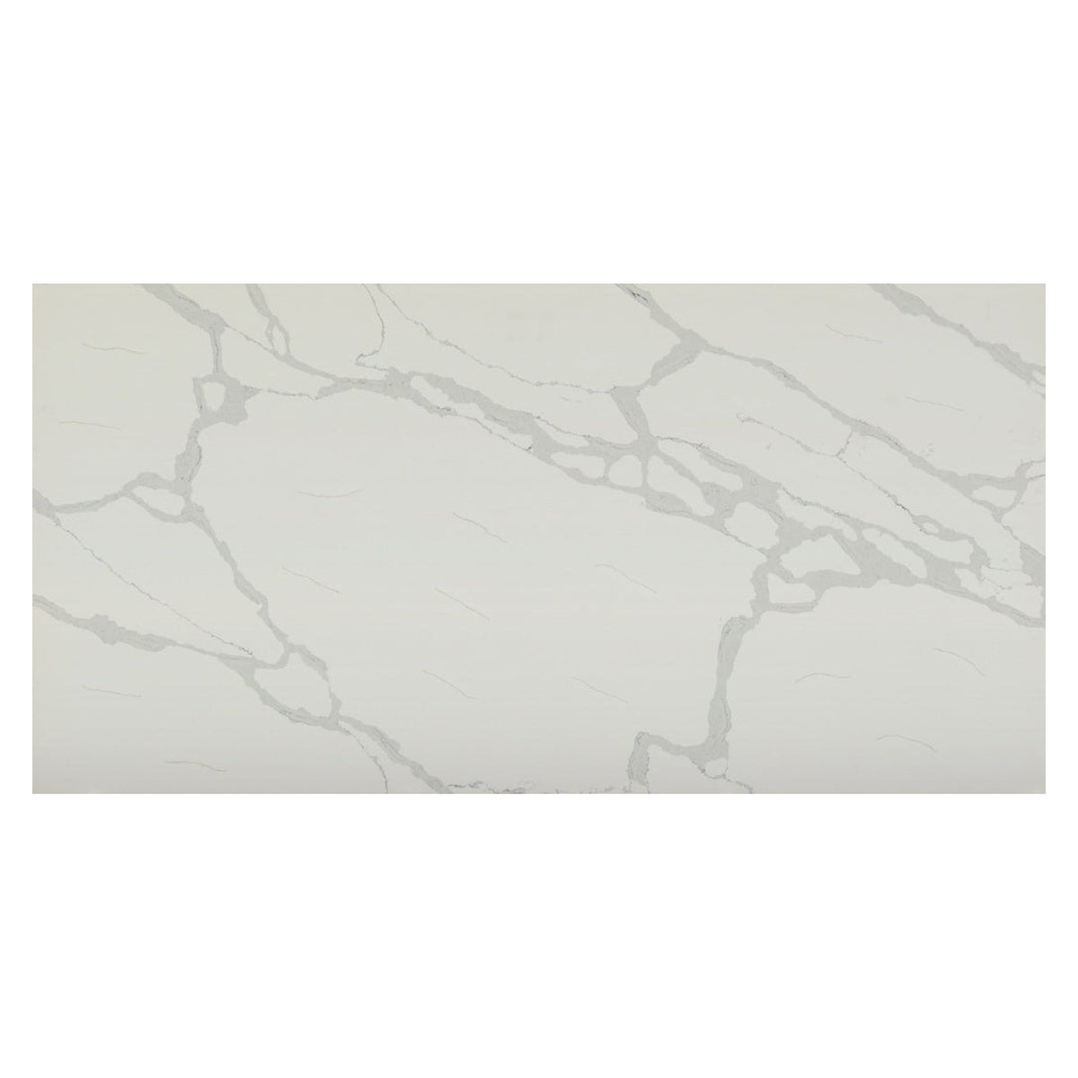 Calacatta quartz worktop slab 3.2 x 1.6m, view 2