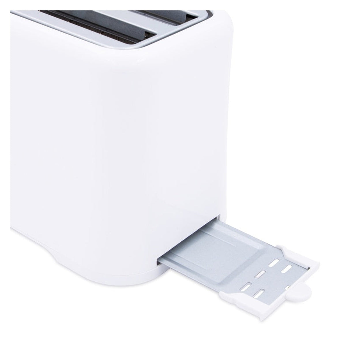 Quest white 2 slice toaster, view 4