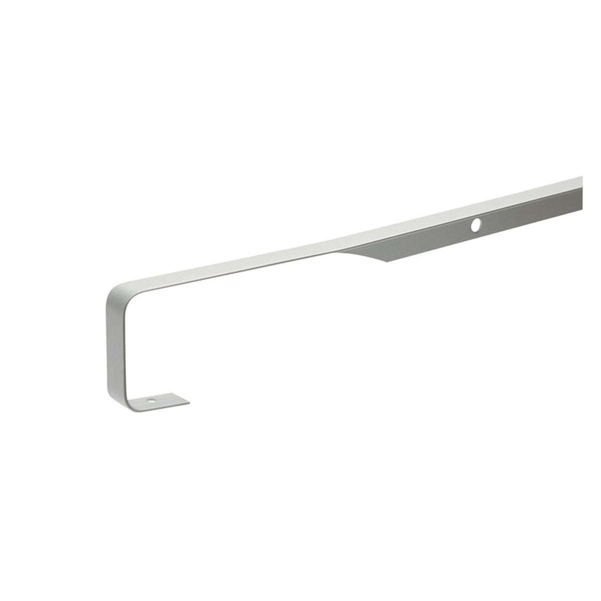 Radius Worktop Butt Joint 6mm x 30mm - Silver