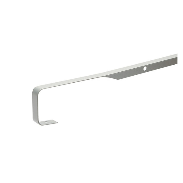 Radius Worktop Butt Joint 6mm x 40mm - Silver
