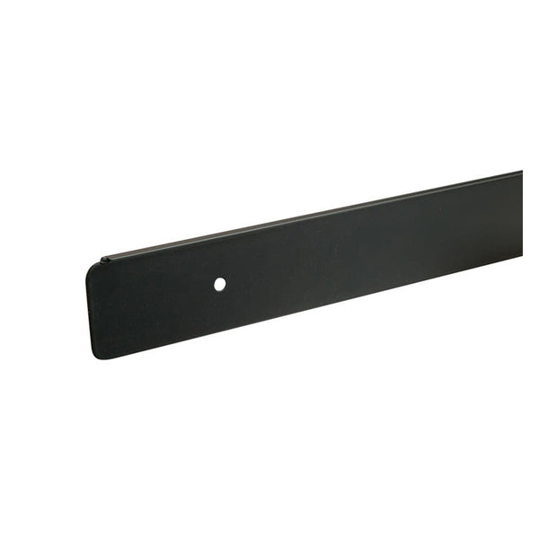 Radius Worktop End Cap 6mm x 40mm - Black