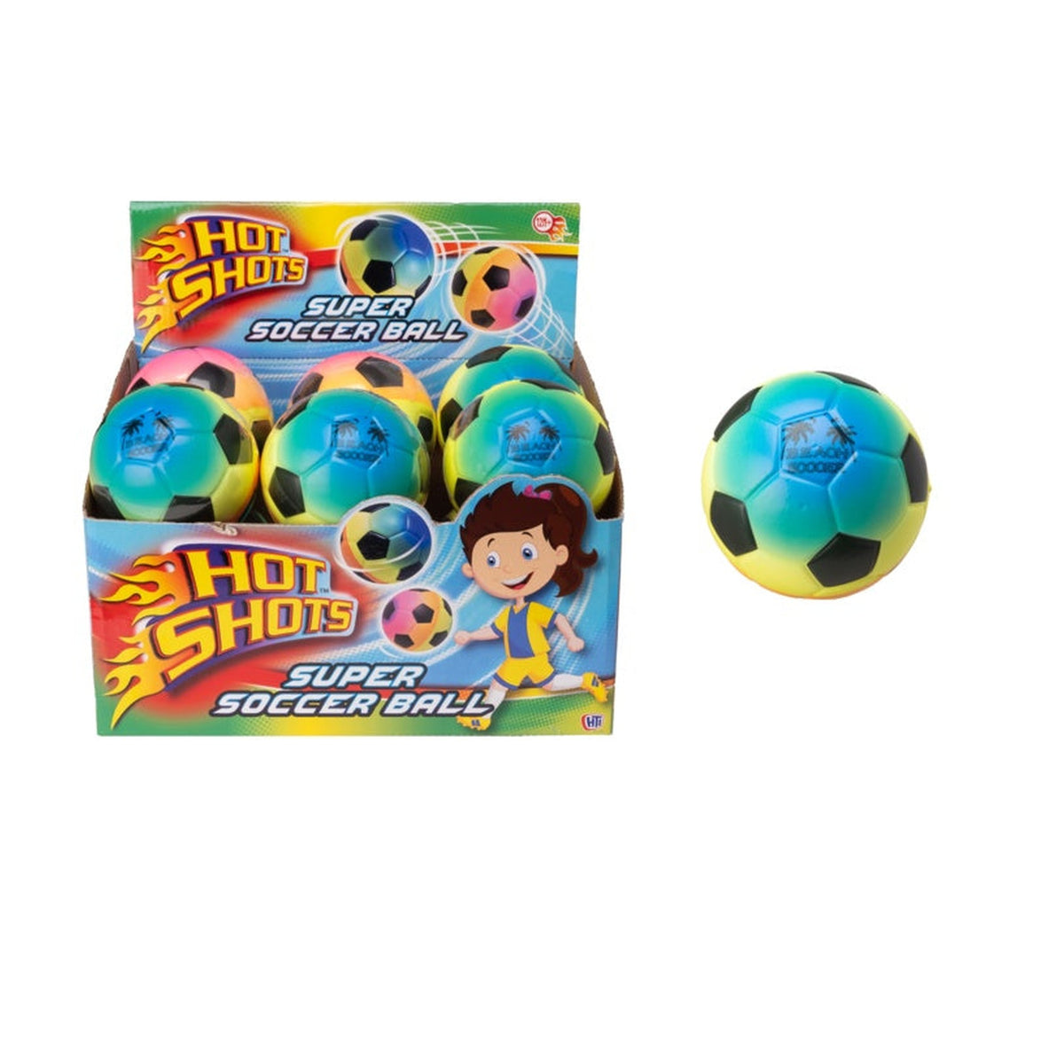 Rainbow Super Soccer Ball