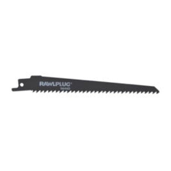 Pack of 5 Rawlplug coarse wood reciprocating saw blades