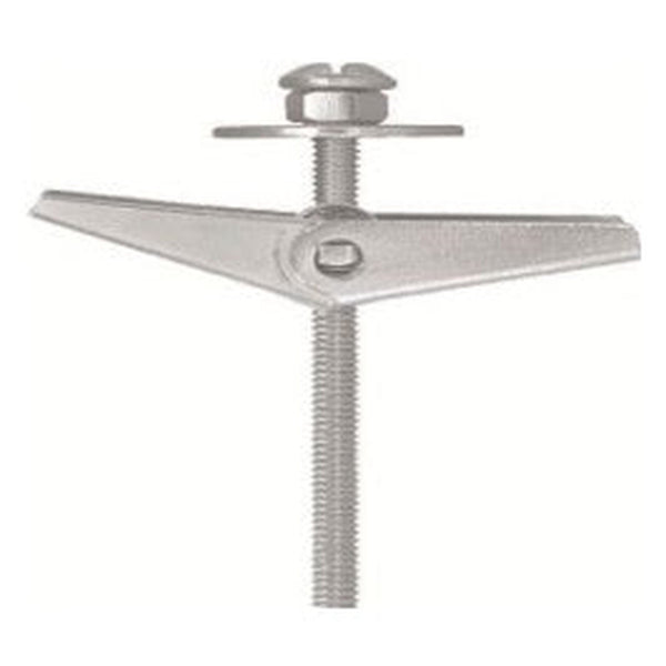 Rawlplug M3 x 50 spring toggle, pack of 6