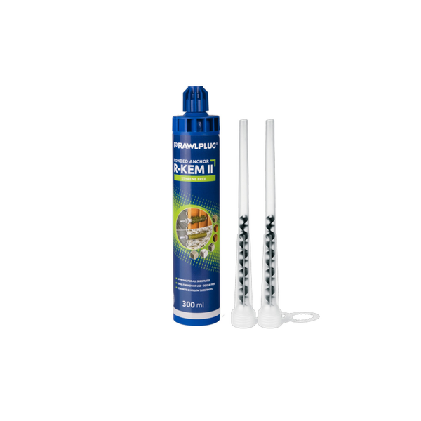 Rawlplug styrene free polyester resin 300ml cartridge