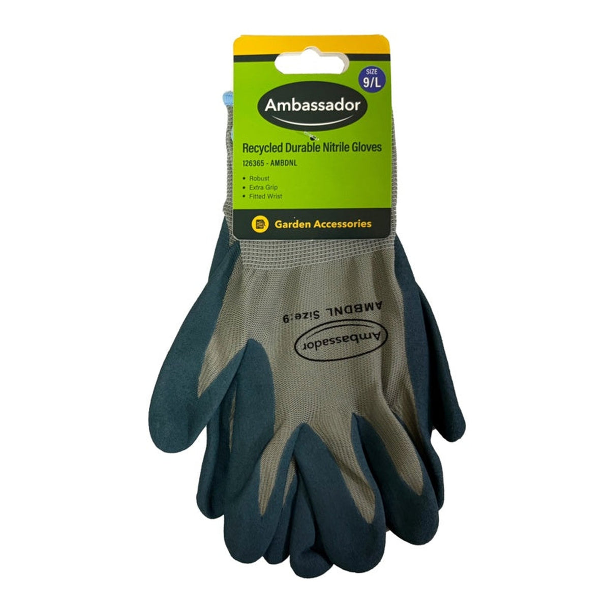 Recycled Durable Nitrile Gloves - 9/L