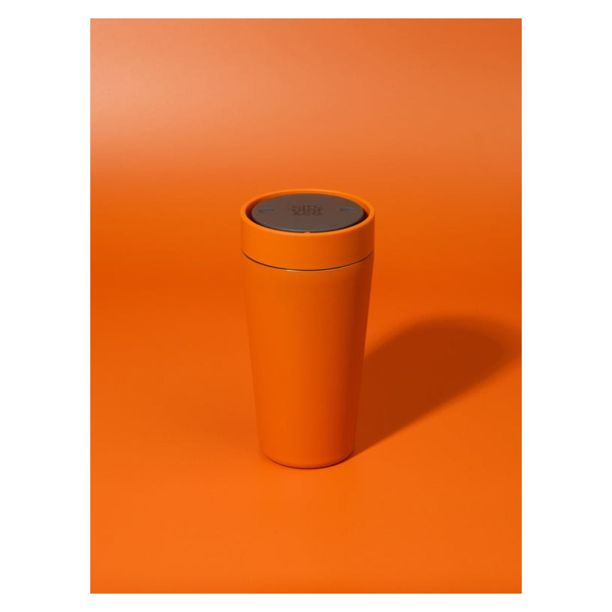 Recycled Stainless Steel Cup 8oz - Sunrise Orange
