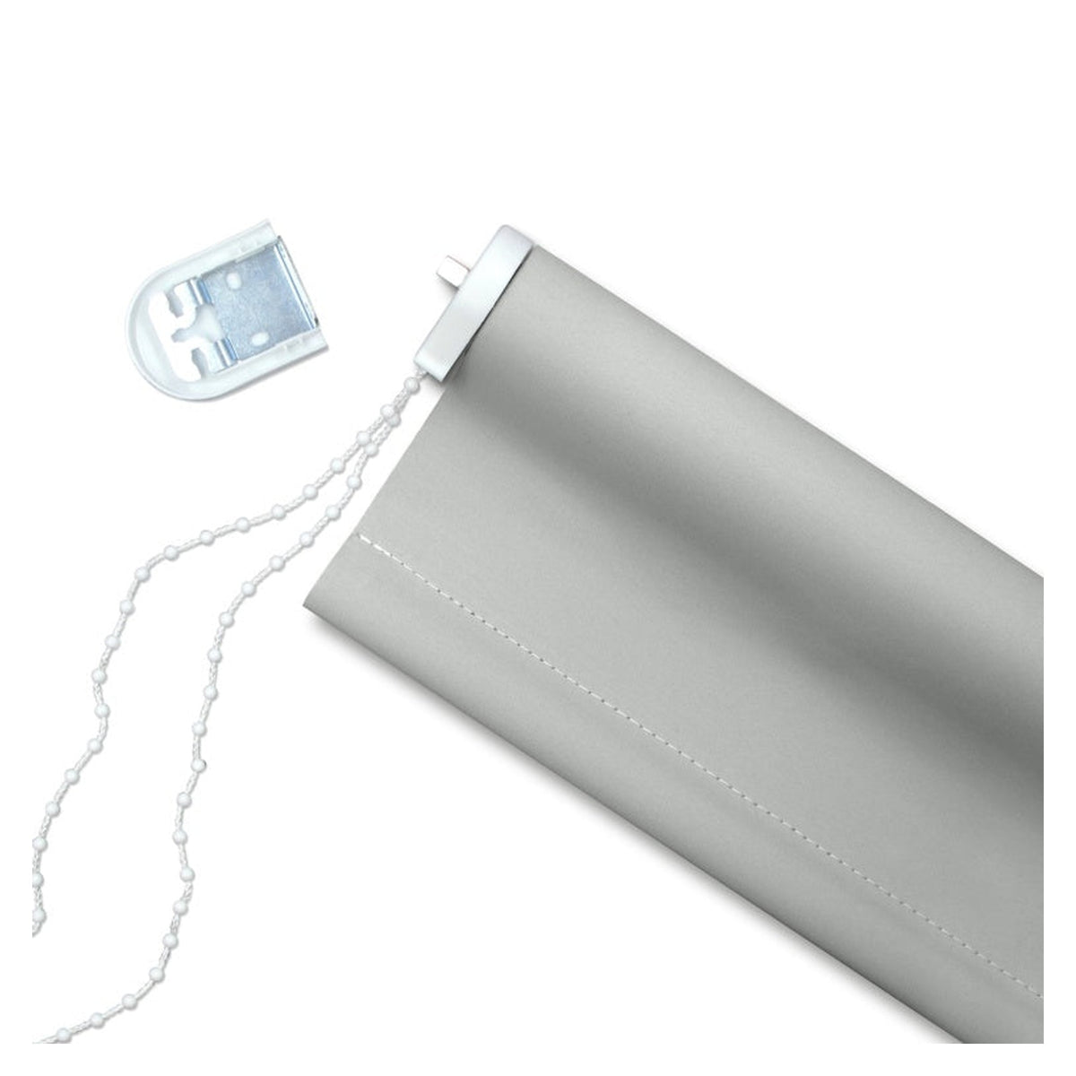 Renaissance silver thermal blackout roller blind 90cm