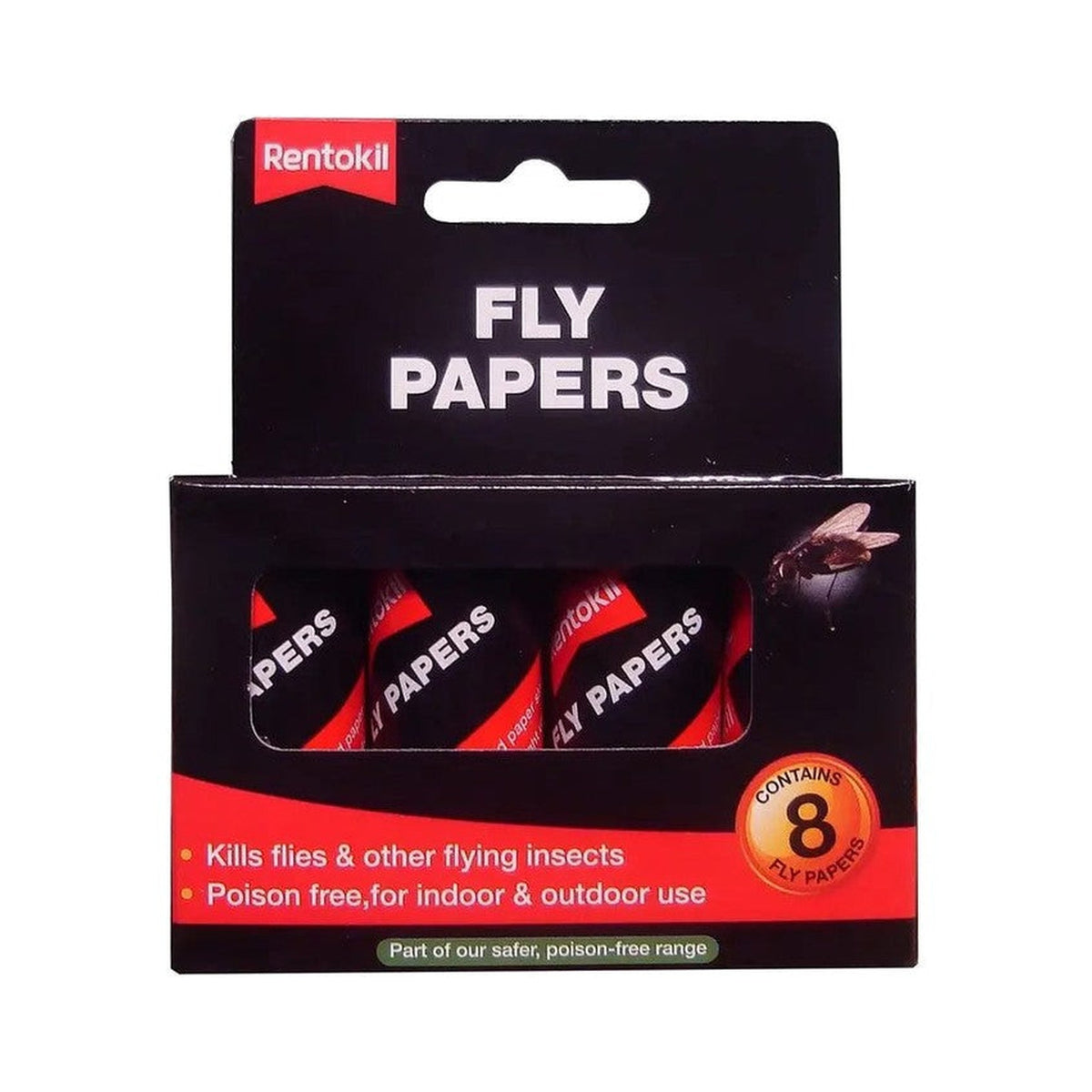 Rentokil Traditional Flypapers, Pack of 8