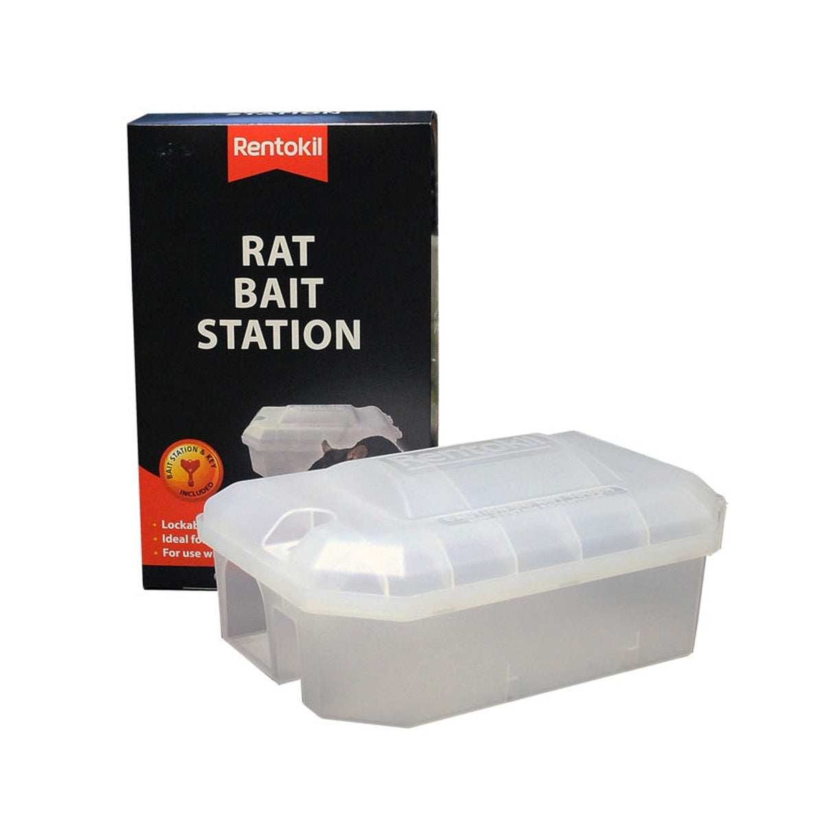 Rentokil lockable rat bait station