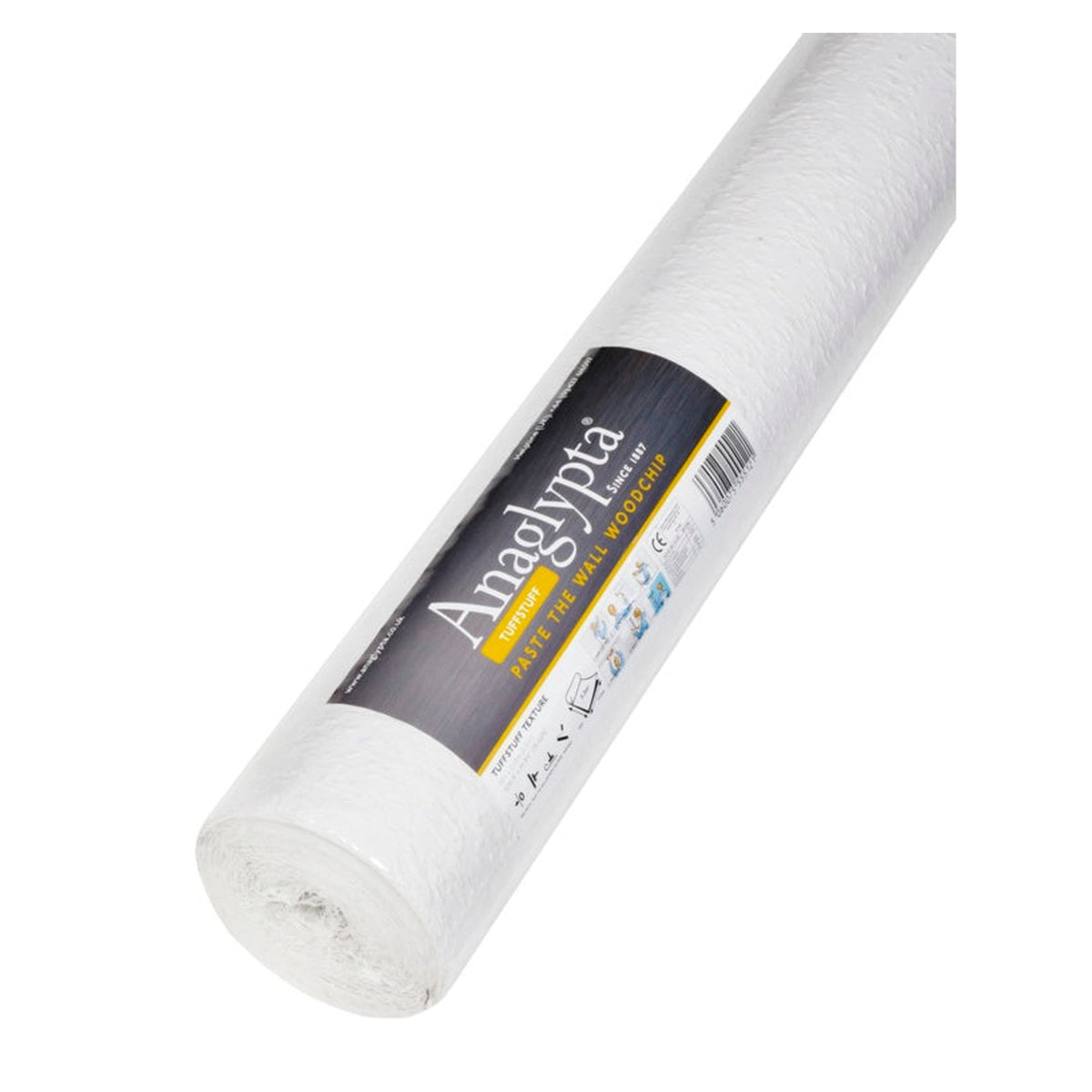 Retford Anaglypta woodchip wallpaper roll