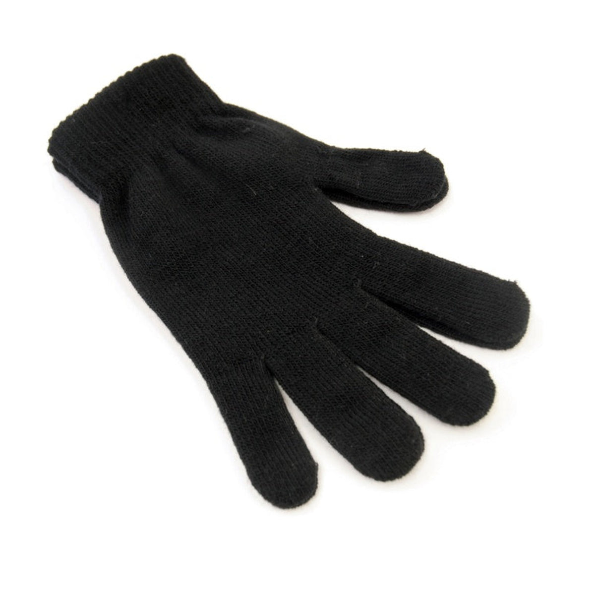 RJM Accessories men's thermal Black Magic gloves in black