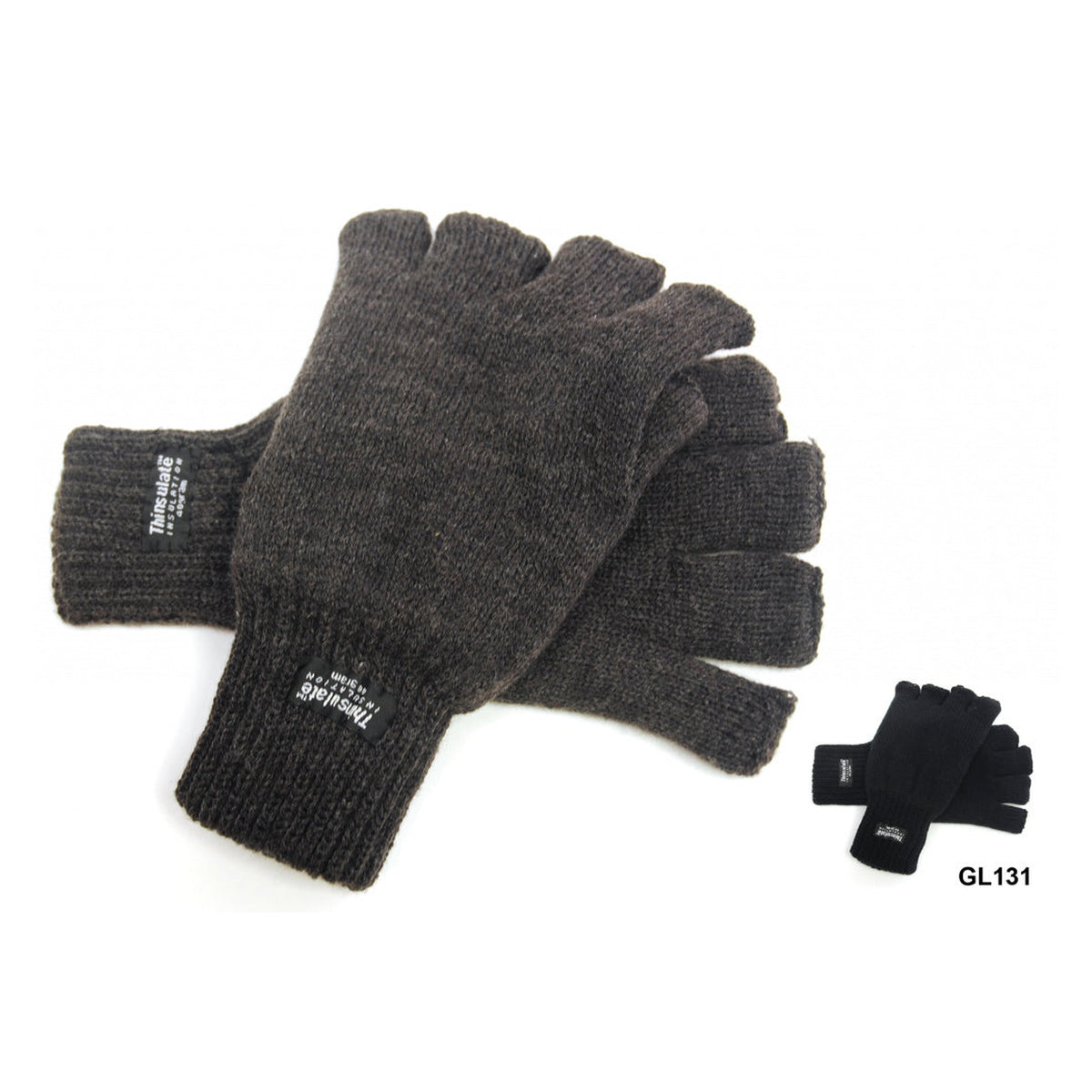 RJM mens fingerless gloves