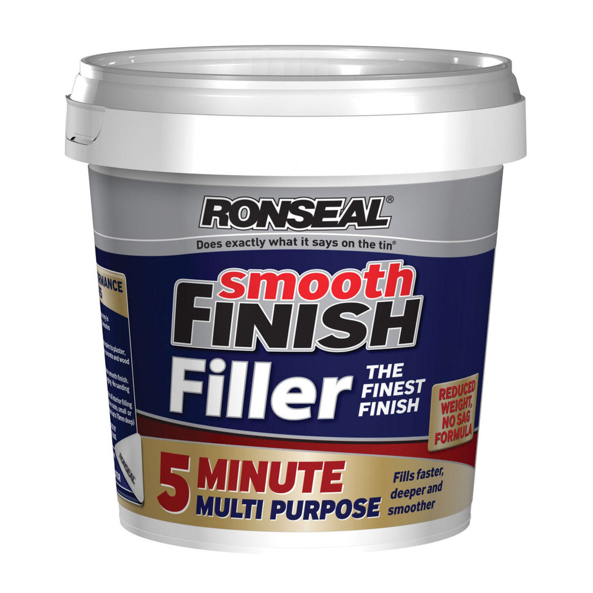 Ronseal 5 Minute Lightweight Filler 600ml tub