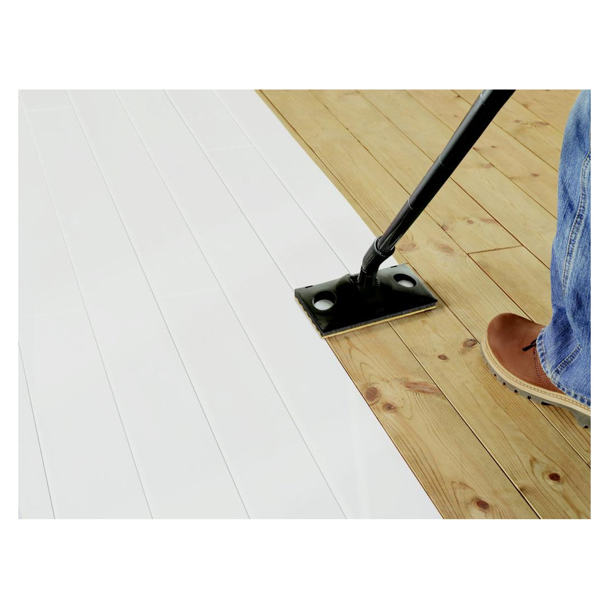 Ronseal Diamond Hard Floor Paint 750ml tin in White, view 4