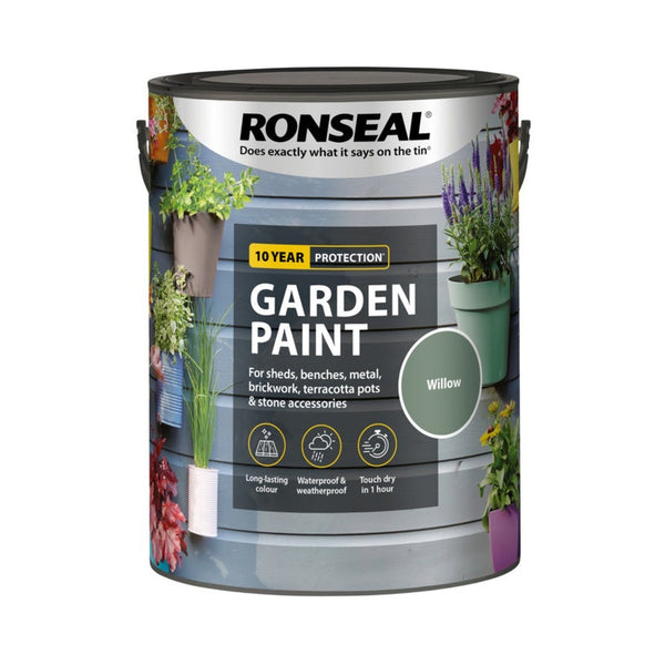 Ronseal Garden Paint 5L in Willow