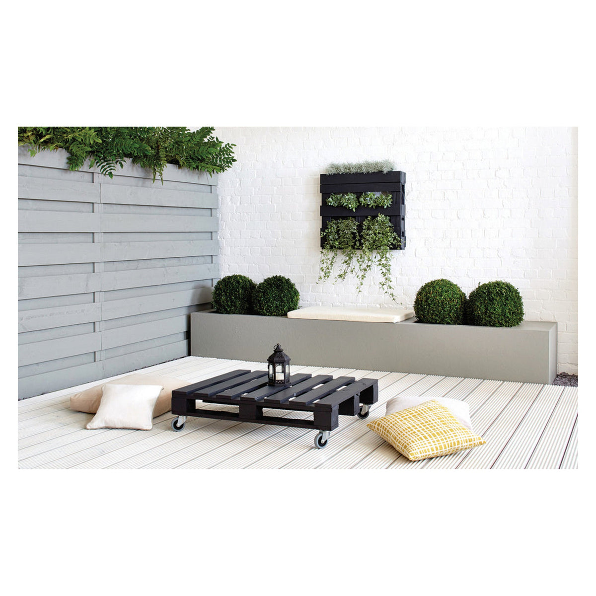 Ronseal Garden Paint White Ash 250ml tin, view 2