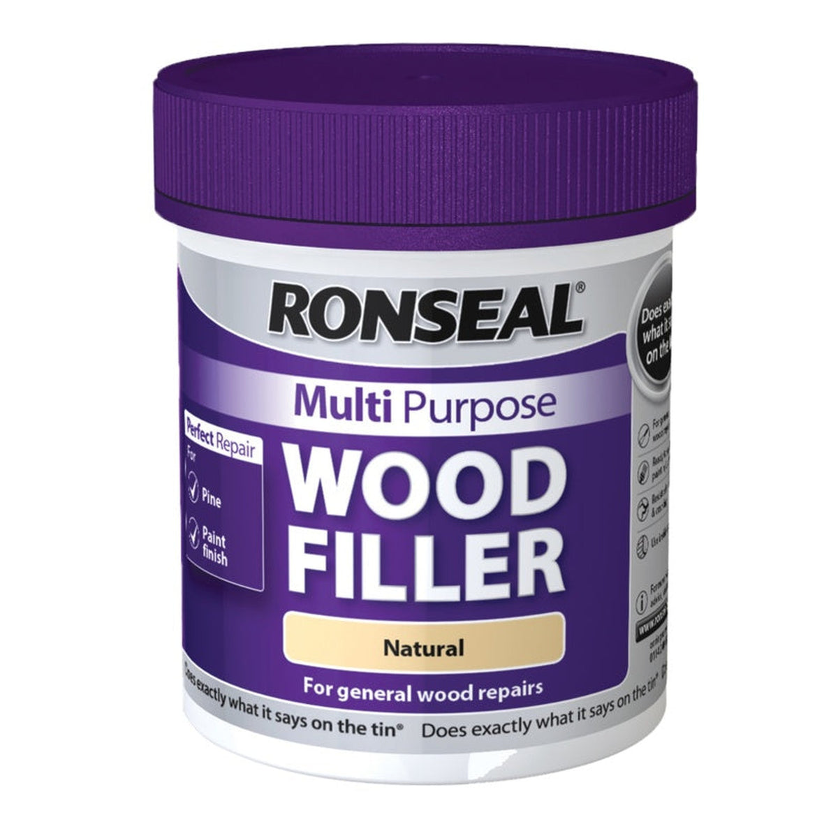 Ronseal Multi Purpose Wood Filler 250g in Natural