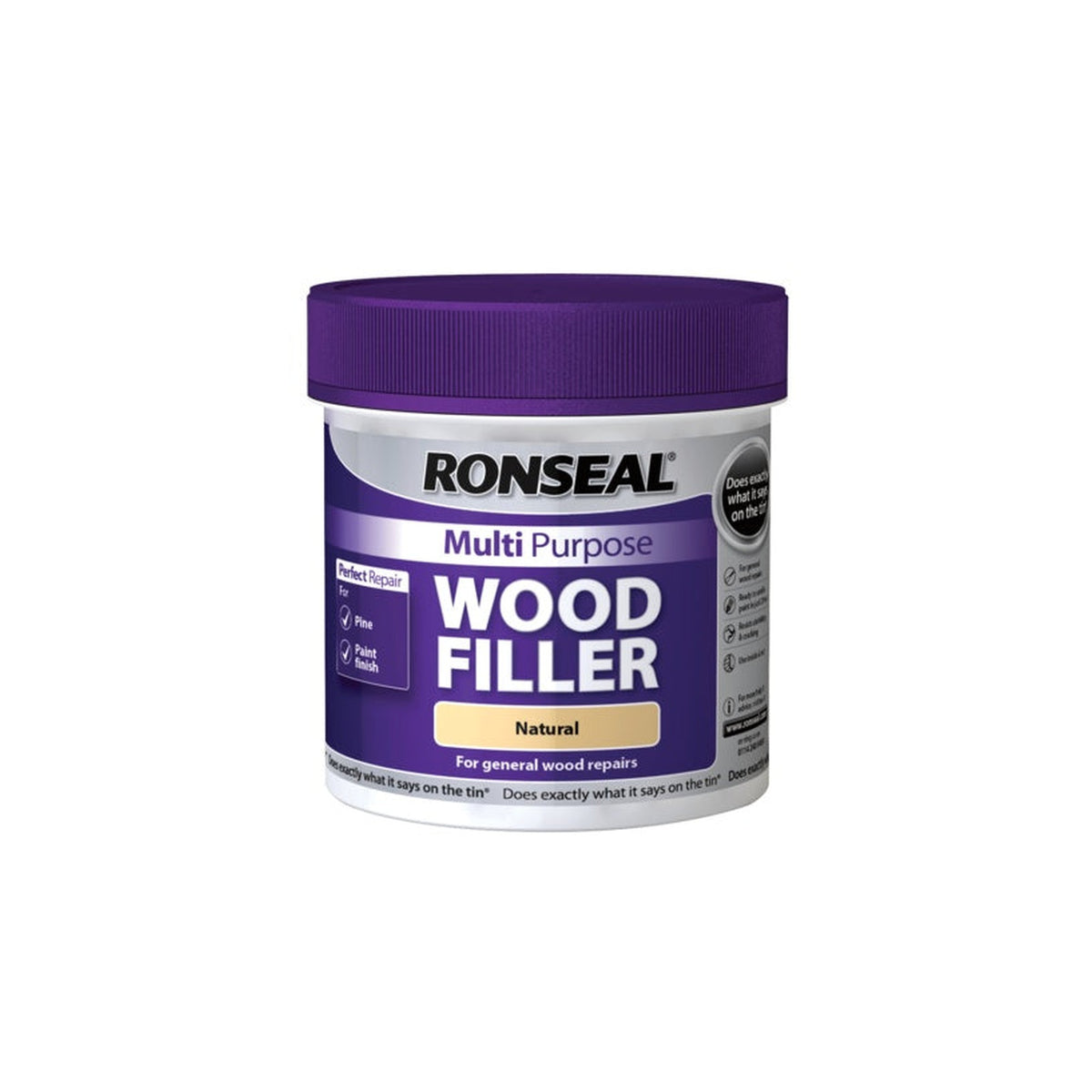 Ronseal Multi Purpose Wood Filler 465g in natural