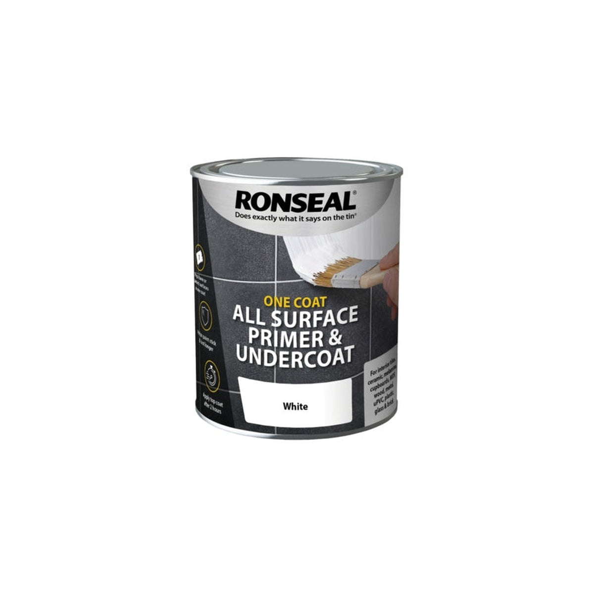 Ronseal One Coat All Surface Primer & Undercoat 750ml tin