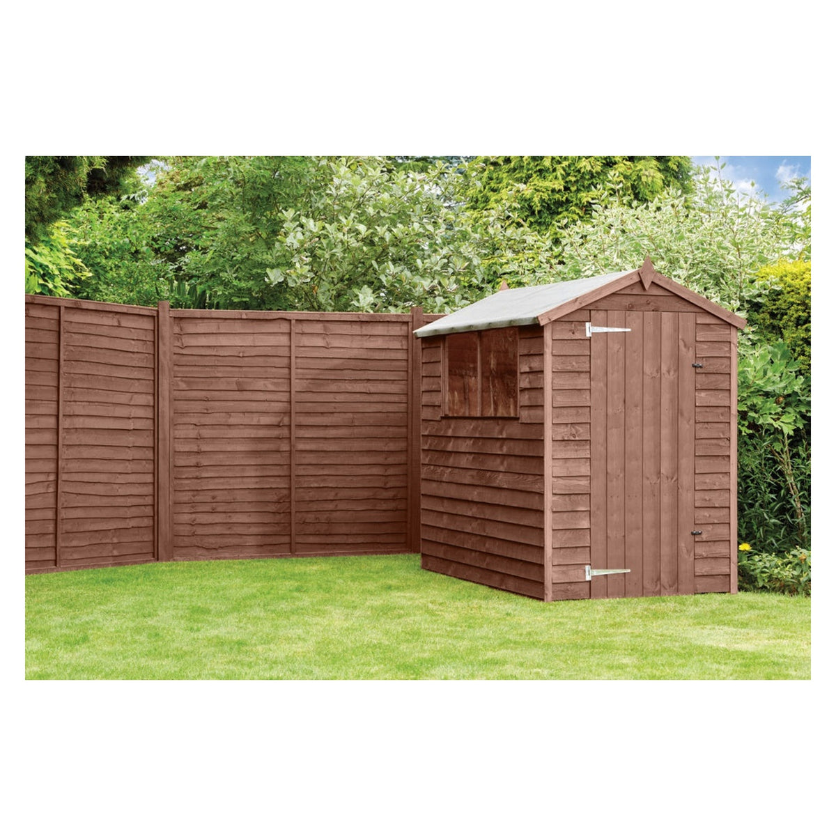 Ronseal One Coat Shed & Fence Protector 5L in Medium Oak, view 5