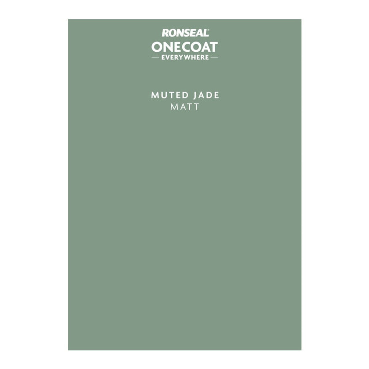 Ronseal Peel & Stick One Coat Everywhere sample in Muted Jade