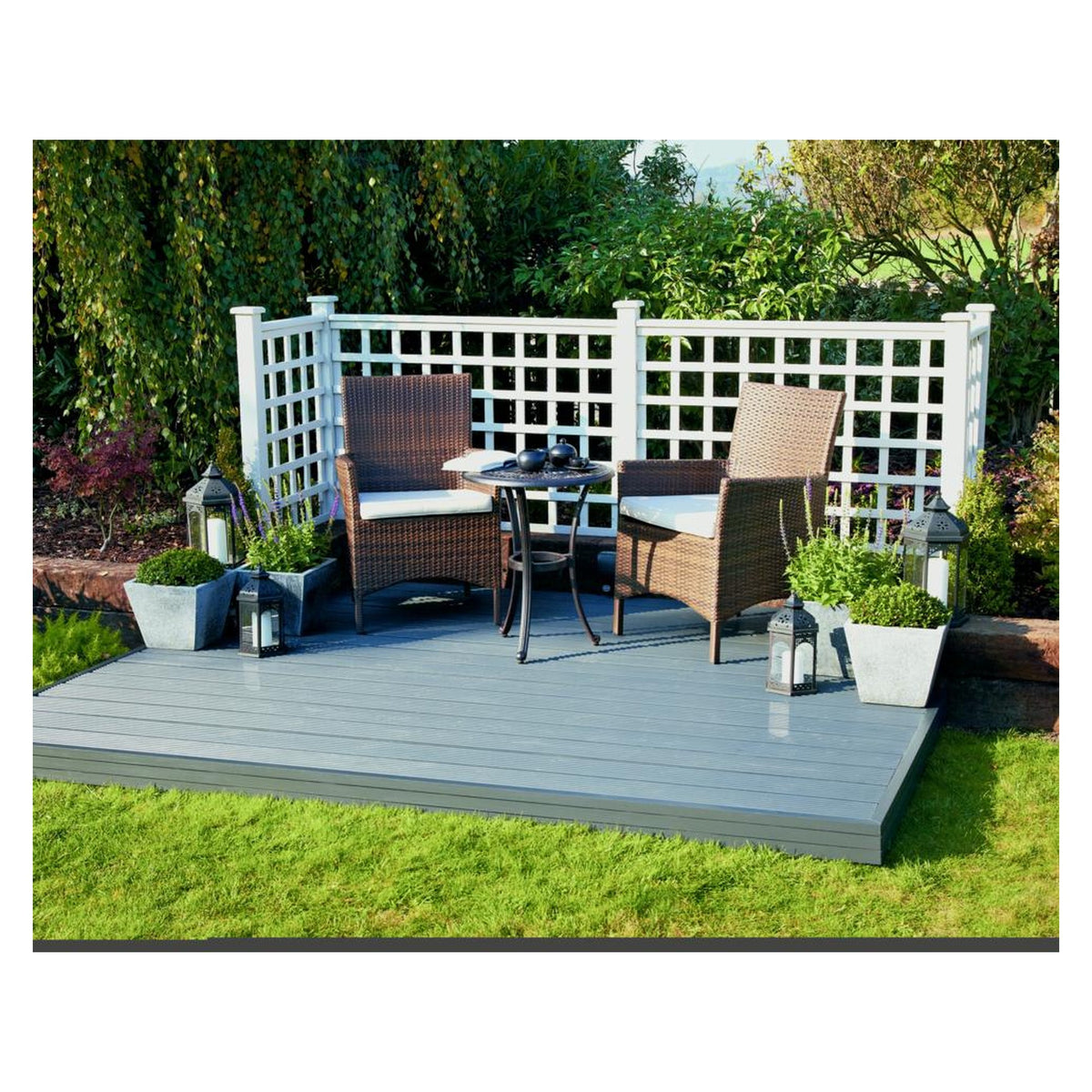 Ronseal Ultimate Protection Decking Stain 2.5L tin in Charcoal, view 2