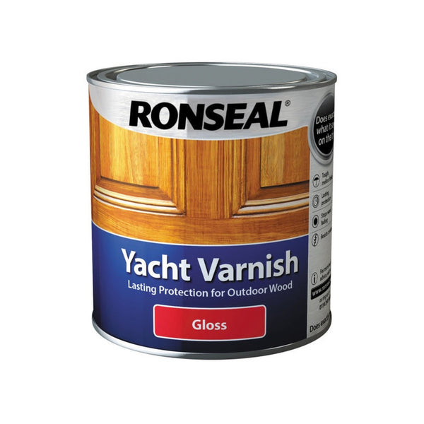 Ronseal Yacht Varnish Gloss 1L tin