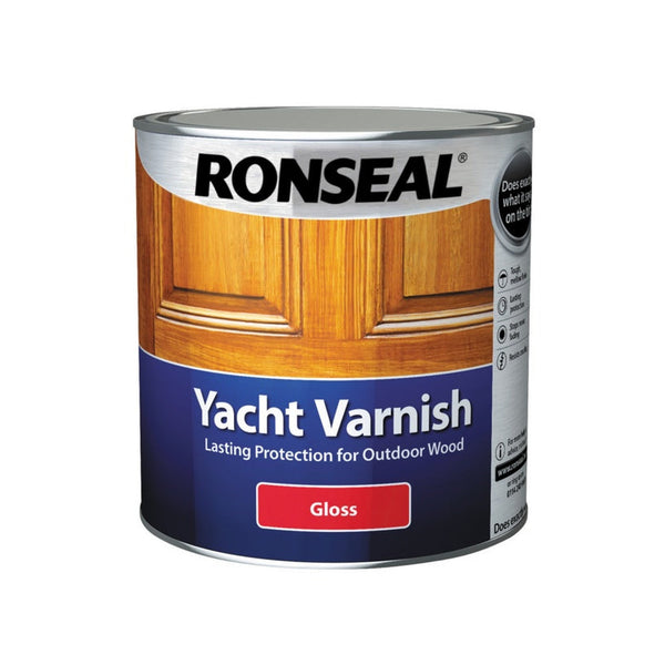 Ronseal Yacht Varnish Gloss 2.5L tin
