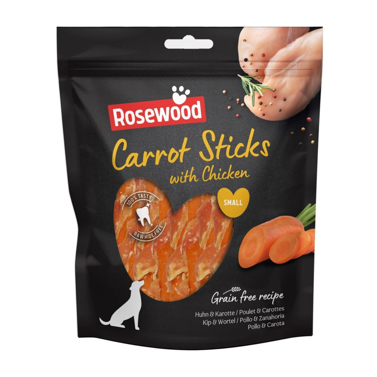 Rosewood carrot sticks with chicken value pack 320g