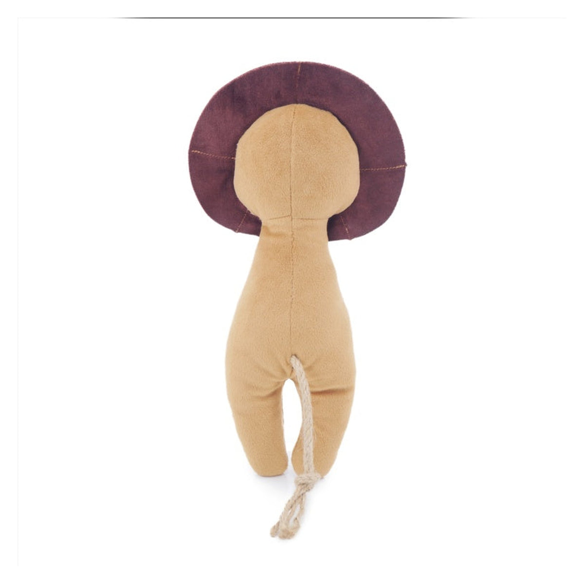 Rosewood Eco lion squeaky dog toy, view 5