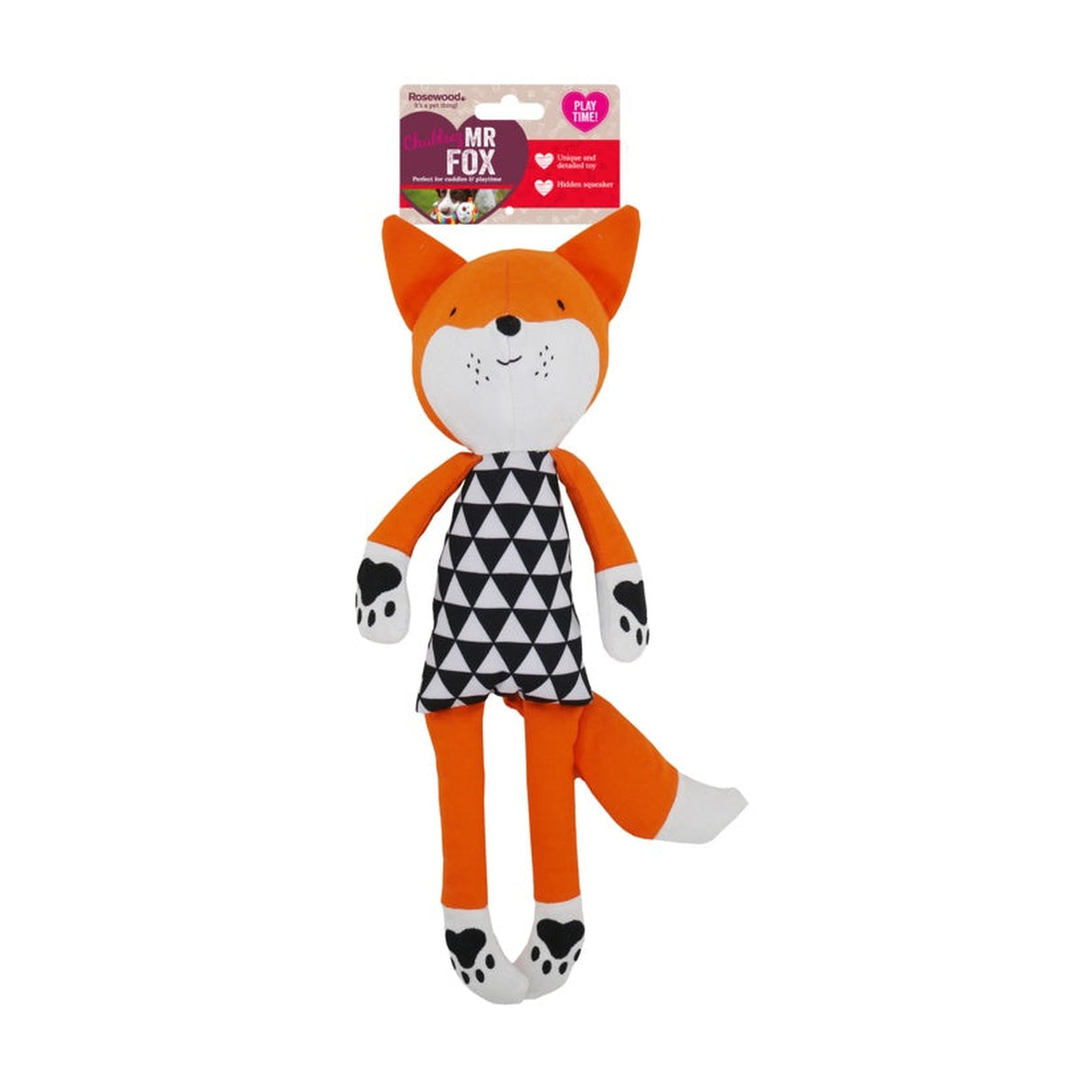 Rosewood Mr Fox dog toy