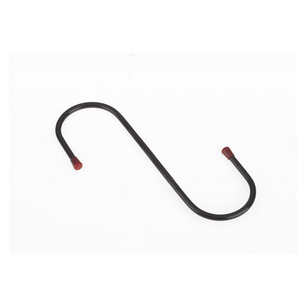 Rothley black painted S hook 200mm